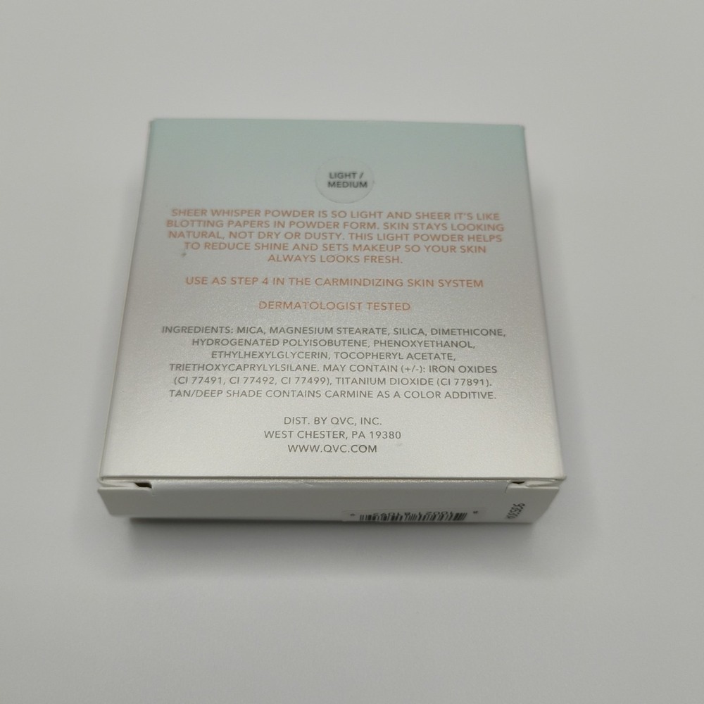 Carmindy Beauty 4 Sheer Whisper Powder Light Medium 0.261 oz | 7.4‎ g New In Box - Picture 5 of 6